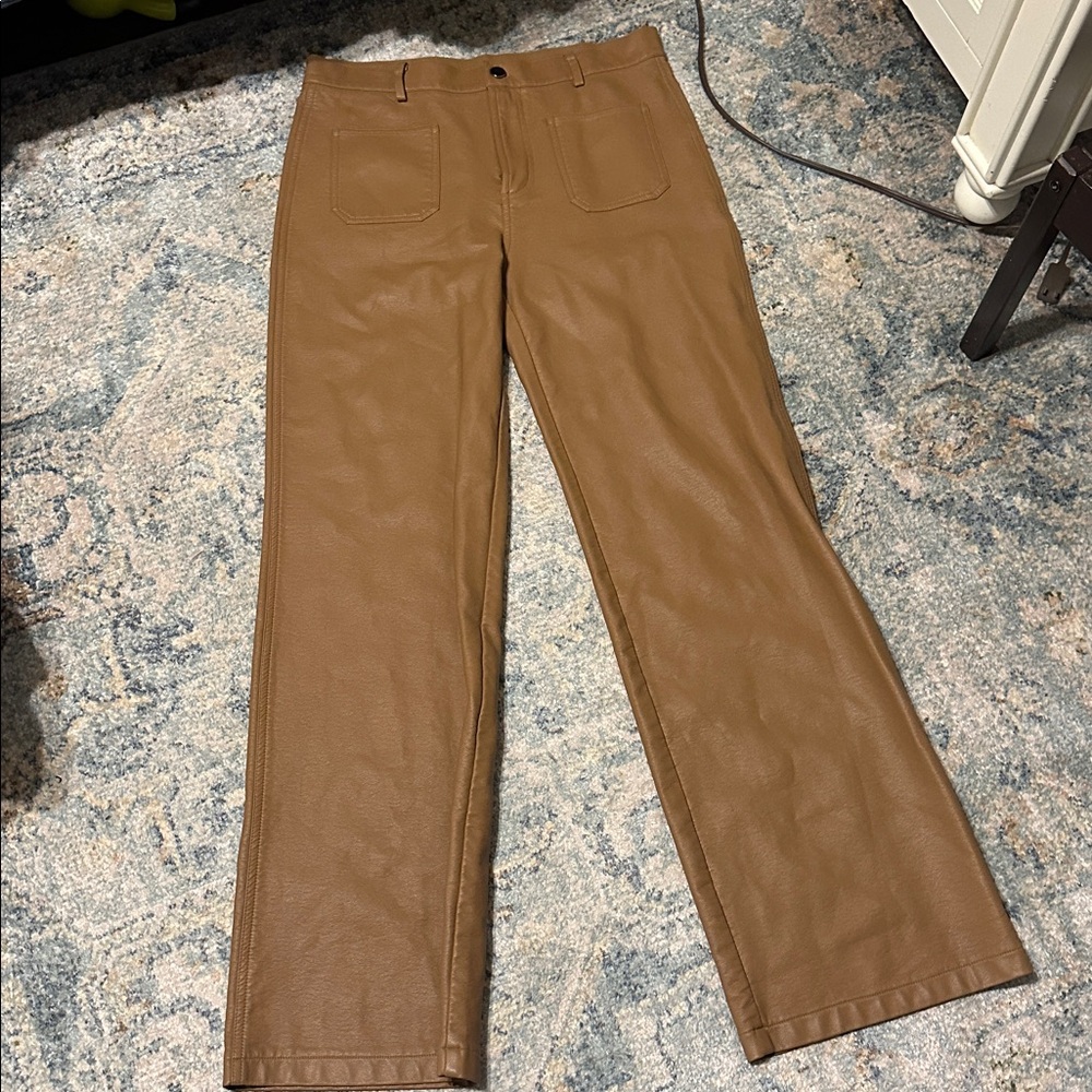 Olivaceous  Tan Trousers